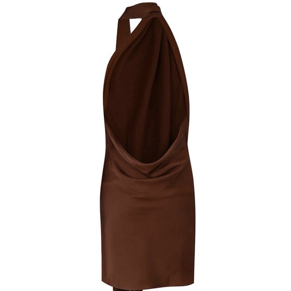 Rat & Boa Serafia dress Cocoa - Picture 4 of 4